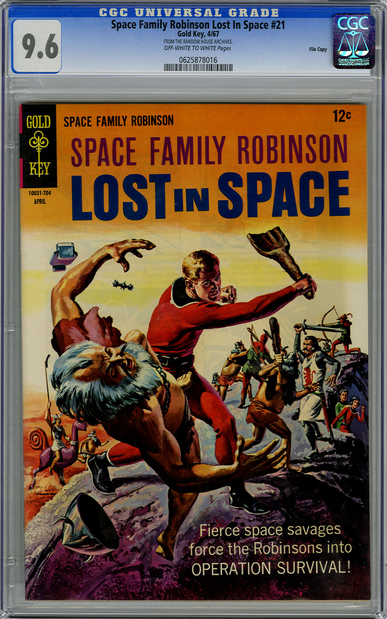 SPACE FAMILY ROBINSON LOST IN SPACE #21 -  FILE COPY