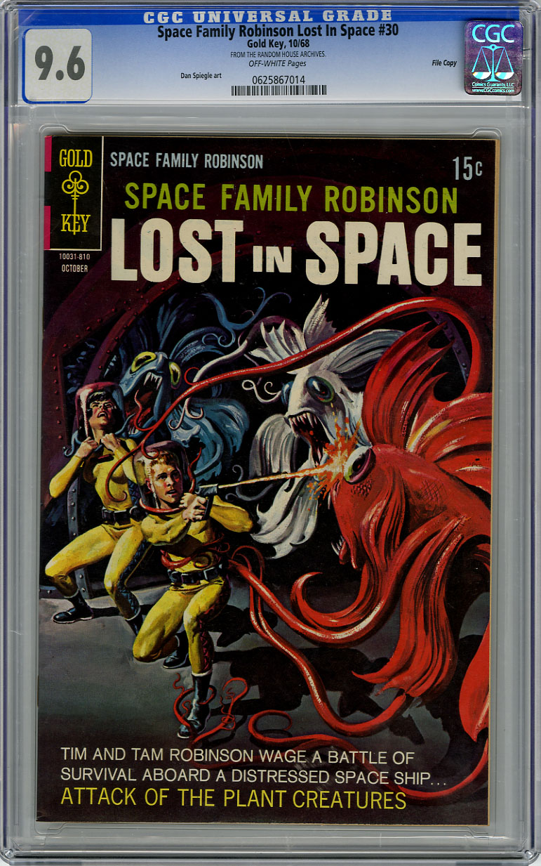SPACE FAMILY ROBINSON LOST IN SPACE #30 -  FILE COPY