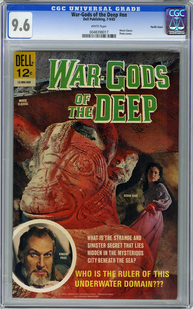 WAR-GODS OF THE DEEP #nn CGC 9.6 WHT pg  PACIFIC COAST