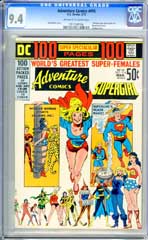 ADVENTURE COMICS #416 (1972) CGC NM 9.4 OWW Pgs BONDAGE