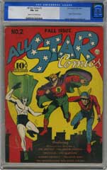 ALL STAR COMICS #2 (1940) CGC FN+ 6.5 COW Pages