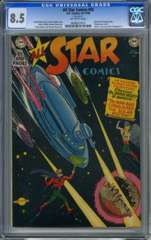 ALL STAR COMICS #55 (1950) CGC 8.5 OW Pgs