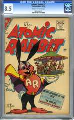 ATOMIC RABBIT #2 (1955) CGC 8.5 COW Pages