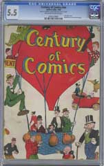 CENTURY OF COMICS #nn (1933) CGC FN- 5.5 OWW Pgs GAINES