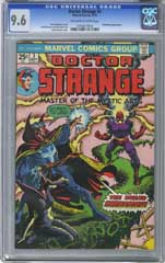 DOCTOR STRANGE #3 (1974) CGC NM+ 9.6 OWW Pages DORMAMMU