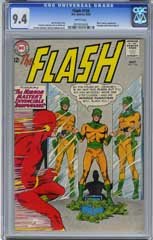 FLASH #136 (1963) CGC NM 9.4 WHITE Pgs MIRROR MASTER