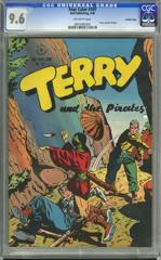 FOUR COLOR #101 (1946) CGC 9.6 OW TerryPirates CROWLEY