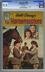 FOUR COLOR #1260 (1961-62) CGC 9.4 OW HORSEMASTERS FILE