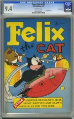 FOUR COLOR #135 (1947) CGC 9.4 OW FELIX CROWLEY