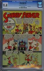 FOUR COLOR #7 (1942) CGC NM 9.4 COW Pgs SMOKEY STOVER