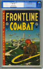 FRONTLINE COMBAT #14 (1953) CGC 7.5 OWW Pgs GAINES