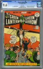GREEN LANTERN #89 (1972) CGC 9.6 WHT Pgs NEIL ADAMS