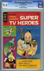 HANNA-BARBERA SUPER TV HEROES #2 (1968)CGC 9.4 OWW FILE