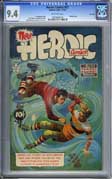HEROIC COMICS #57 (1949) CGC NM 9.4 COW Pgs - HIGHEST!