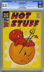 HOT STUFF #3 (1958) CGC 8.0 OWW Pgs FILE COPY