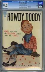 HOWDY DOODY #1 (1950) CGC 9.2 COW Pgs FILE COPY