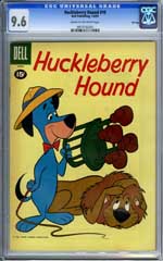 HUCKLEBERRY HOUND #10 -1961 CGC NM+ 9.6 Highest Graded!