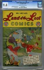 LAND OF THE LOST COMICS #1 (1946) CGC 9.4 COW Pgs