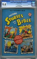 PIC STORIES OLD TESTAMENT #2 (1946) CGC 9.4 OWW GAINES