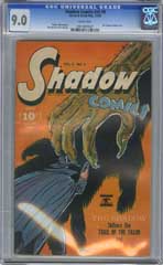SHADOW COMICS #v5#9 1945 CGC VF/NM 9.0 WHTpg DOC SAVAGE