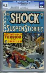 SHOCK SUSPENSTORIES #3 (1952) CGC 9.8 OWW Pgs GAINES