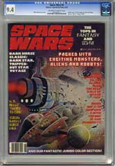 SPACE WARS #5  (1978) CGC NM 9.4 OWW  Pages - STAR WARS