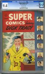 SUPER COMICS #105 (1947) CGC 9.4 OW Pgs FILE COPY