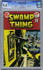 SWAMP THING #7 (1973) CGC NM 9.4 WHITE Pages -  BATMAN