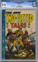 TWO-FISTED TALES #38 (1954) CGC NM 9.4 WHT Pg - GAINES