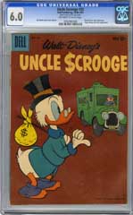 UNCLE SCROOGE #32 (1960) CGC FN 6.0 OWW pg CARL BARKS