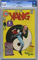 YANG #1 (CHARLTON, 1973) CGC NM/MT 9.8 WHITE Pg HIGHEST