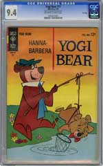 YOGI BEAR #17 (1964) CGC NM 9.4 OWW Pages - FILE Copy