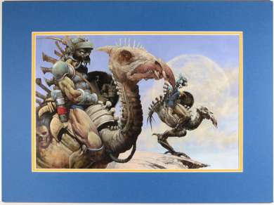CARL CRITCHLOW - Original SCOUTS Painting