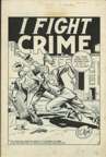 AL FELDSTEIN/JOHNNY CRAIG -CRIME PATROL #13 9-pg Orig Story ART, "I FIGHT CRIME"