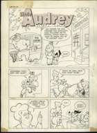 MARTY TARAS - LITTLE AUDREY #25 COMPLETE 6-Pg STORY ART