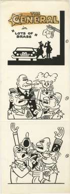 FRED RHOADS - SAD SACK TEXT STORY ILLOS ART GENERALS