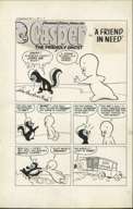BILL HUDSON - CASPER #7 COMPLETE 5-Pg STORY ART SKUNK