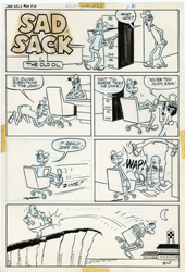 JACK O'BRIEN -SAD SACK LAUGH SPECIAL #69 Pg 10 ORIG ART