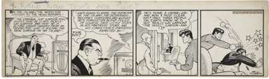 AL CAPP STUDIOS - LI'L ABNER DAILY 9-28-39 ORIG ART GAT