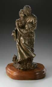 EDWARD J. FRAUGHTON - EMBRACING FAMILY BRONZE 20/50
