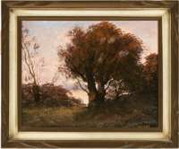 EDUARD CARET - AUTUMN LANDSCAPE