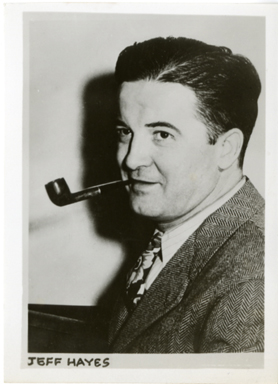 JEFF HAYES (CARTOONIST) VINTAGE PHOTOGRAPH - CHIP