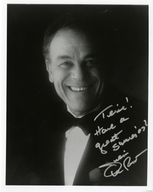 JULIUS LaROSA AUTOGRAPH on PHOTOGRAPH