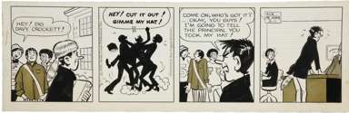 BOB MONTANA - ARCHIE DAILY ORIG ART 3-11-70 JUGHEAD REG
