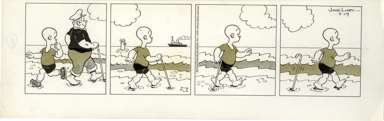 JOHN LINEY - HENRY DAILY ORIG ART 2-19-75 AT THE BEACH