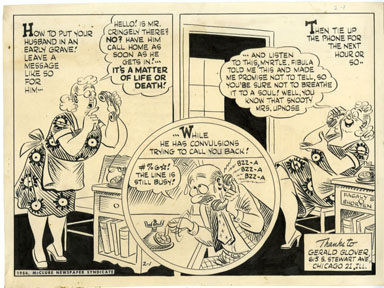 AL FAGALY -OUGHTA BE A LAW DAILY ORIG ART LIFE OR DEATH