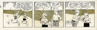 BOB NAYLOR - BIG SISTER DAILY STRIP ORIG ART 1-27-65