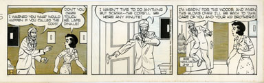 BOB NAYLOR - BIG SISTER DAILY STRIP ORIG ART 3-19-65