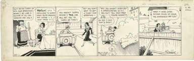 MARTIN BRANNER - WINNIE WINKLE DAILY ORIG ART 10-1-30