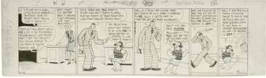 MARTIN BRANNER - WINNIE WINKLE DAILY ORIG ART 4-25-27